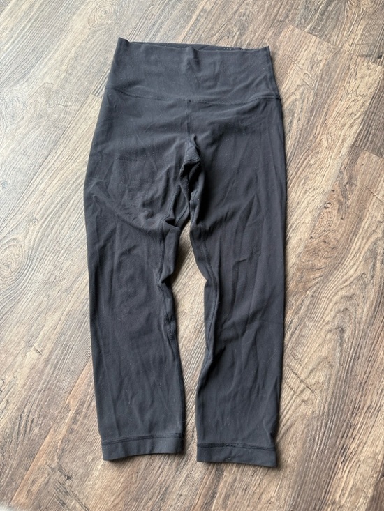 lululemon athletica Pants - lululemon Black Align High-Rise Crop Leggings - 21” inseam